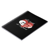 ティルデスドウスパートスカル引用文クラシック ノートブック (左側)