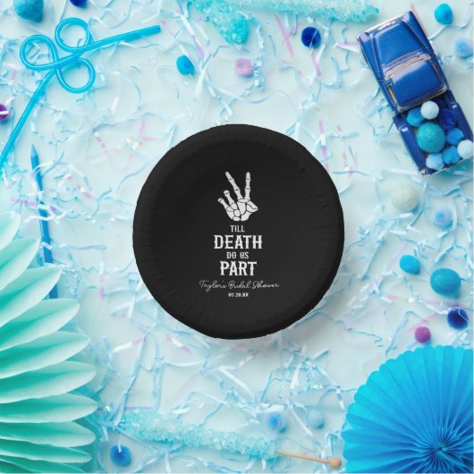 ティルデスドウスパートスケルトンブライダルシャワー ペーパーボウル (パーティー)