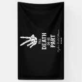 ティルデスドウスパートスケルトンブライダルシャワー 横断幕 (縦)