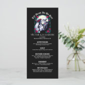 ティルデスドウスパートスケルトン披露宴 メニュー (スタンド正面)