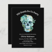 ティルデスドウスパートバチェロレッテ招待状 (正面/裏面)