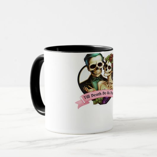 ティルデスドウスパートバレンタインスケルトンクラシック マグカップ (正面左)