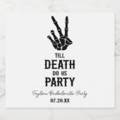 ティルデスドウusパーティースケルトンバチェロレッテ ビールラベル (シングルラベル)