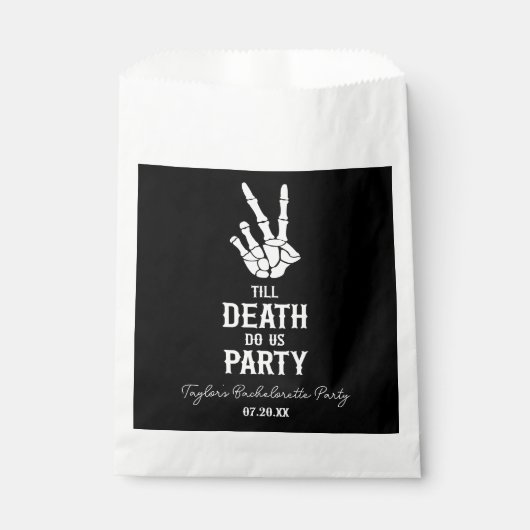 ティルデスドウusパーティースケルトンバチェロレッテ フェイバーバッグ (正面)