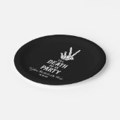 ティルデスドウusパーティースケルトンバチェロレッテ ペーパープレート (アングル)