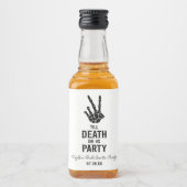 ティルデスドウusパーティースケルトンバチェロレッテ リキュールボトルラベル (正面)