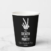 ティルデスドウusパーティースケルトンバチェロレッテ 紙コップ (裏面)