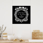 ティルデスドーハローウィンパーティ歓迎 ポスター (キッチン)