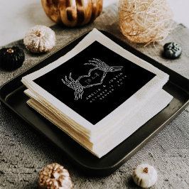 ティルデスハロウィン結婚のカクテルナプキン スタンダードカクテルナプキン