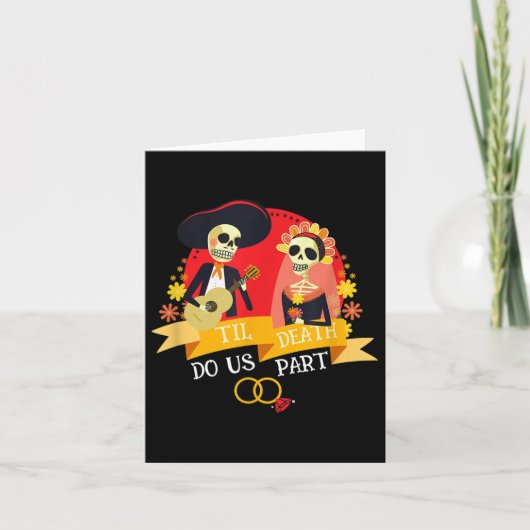 ティルデスパートシュガースカル結婚の花嫁Gr カード (正面)