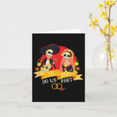 ティルデスパートシュガースカル結婚の花嫁Gr カード (黄色い花)