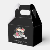 ティルデス私たちパーツスカル&バラブラック結婚ズ フェイバーボックス (正面サイド)