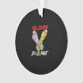 ティルデス私たちパーツゾンビハンズデスPastel行く オーナメント (正面)