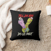 ティルデス私たちパーツゾンビハンズデスPastel行く クッション (ブランケット)
