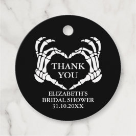 ティルデス私たちパーティーブライダルシャワーありがとう フェイバータグ