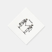 ティルデス私たちパートクラシック引用文 – 愛おもしろい スタンダードカクテルナプキン (角)