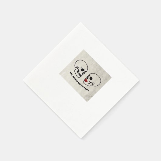 ティルデス私たちパートクラシック – 秋のロマンスAes スタンダードカクテルナプキン (角)