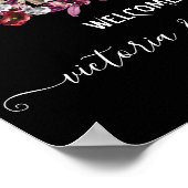 ティルデス私たちパートゴシックスケルトン新婦&新郎 ポスター (角)