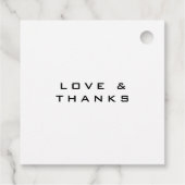 ティルデス私たちパートスカル&バラホワイト結婚ズ フェイバータグ (裏面)