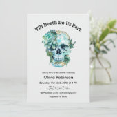 ティルデス私たちパートハロウィーンブライダルシャワー 招待状 (スタンド正面)