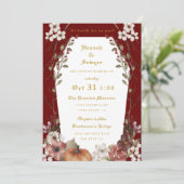 ティルデス私たちパートハロウィーン結婚式招待状 招待状 (スタンド正面)