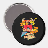 ティルデス私たちパートヴィンテージタトゥークラシック マグネット (正面/裏面)