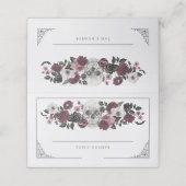 ティルデス米国パーティー水色スカル結婚ズ プレイスカード (外部開封)