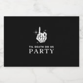 ティルデスDo米国パーティーバチェロレッテ リキュールボトルラベル (シングルラベル)