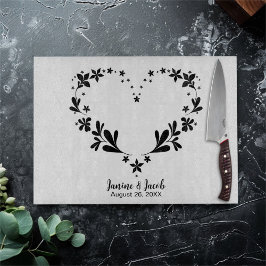 ティルデスDo Usパート名前をカスタムする&結婚ズ日付 カッティングボード