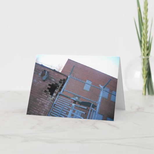 「ティルトドハムズ醸造所」早く治してね カード (正面)