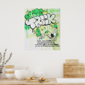 ティルト「基本トリック」プリント ポスター (キッチン)