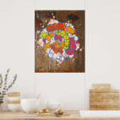 ティルト「私は出来な想像い」プリント ポスター (キッチン)