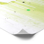 ティルト「ABC」プリント ポスター (角)