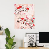 ティルト「Der Collab」プリント ポスター (ホームオフィス)