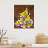 ティルト「Mis Tiltrippes」プリント ポスター (キッチン)