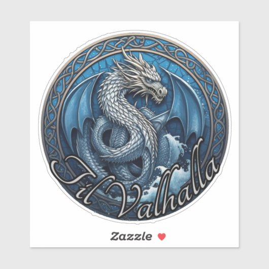 ティルバルハラビニールステッカー シール (シート)