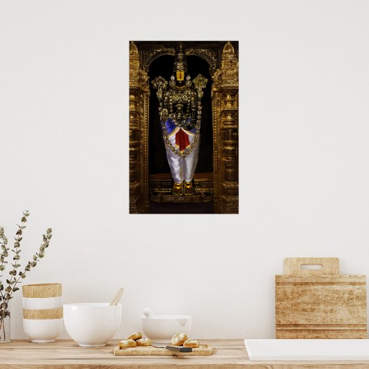 ティルパティヴェンカテシュワラスワミポスター ポスター (キッチン)