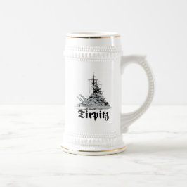 ティルピッツの水兵のストーン ビールジョッキ