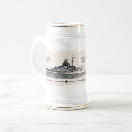 ティルピッツ戦艦 ビアジョッキ ビールジョッキ