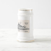 ティルピッツ戦艦 ビアジョッキ ビールジョッキ (中央)