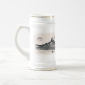 ティルピッツ戦艦 ビアジョッキ ビールジョッキ (左)