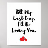 ティルマイラストデイラブ引用文タイポグラフィ ポスター (正面)