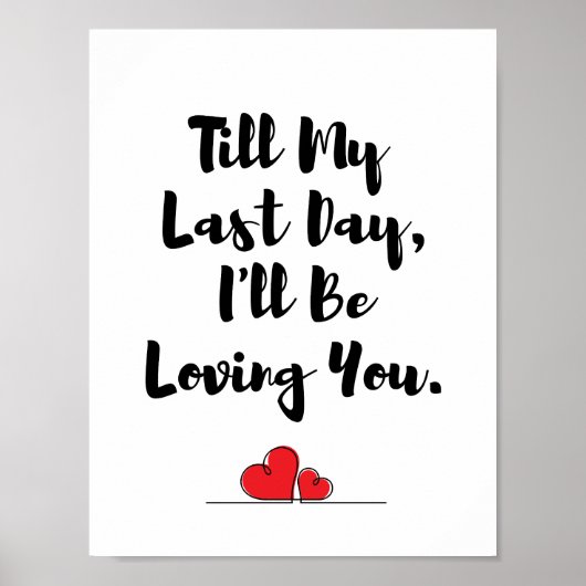 ティルマイラストデイラブ引用文タイポグラフィ ポスター (正面)