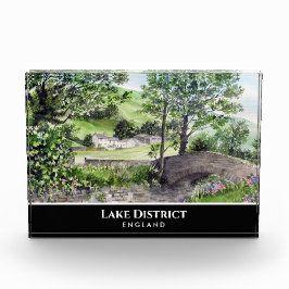 ティルミアレイクディストリクトイングランドの近くの農家 フォトブロック