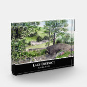 ティルミアレイクディストリクトイングランドの近くの農家 フォトブロック (左)