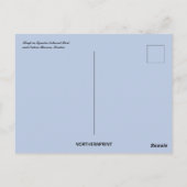 ティレスタ国立公園スウェーデンの羊 ポストカード (裏面)