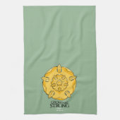 ティレルシギル – 強くなる キッチンタオル (縦)