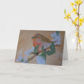 ティレル誕生日グリーティングカード カード (黄色い花)