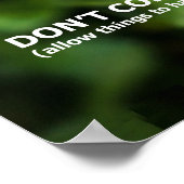 ティロパのアドバイスポスター ポスター (角)