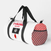 ティローネアイルランドパーソナライズされた語 ダッフルバッグ (右コーナー)